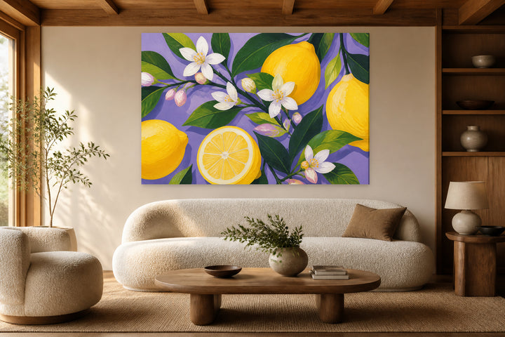 Lemon with zagara – interior view 1
