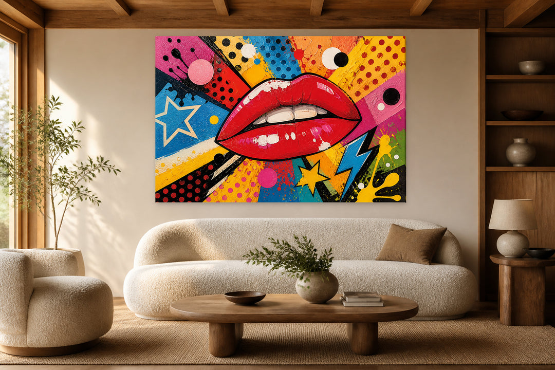 Pop lips – interior view 1