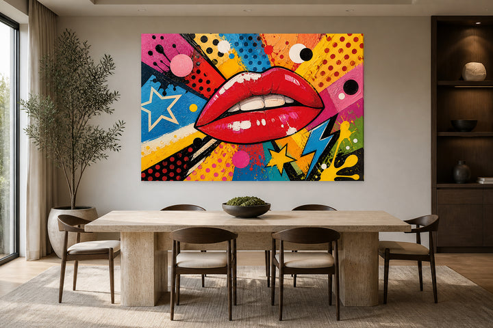 Pop lips – interior view 2