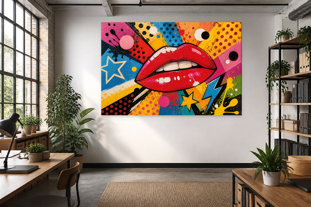 Pop lips – interior view 3
