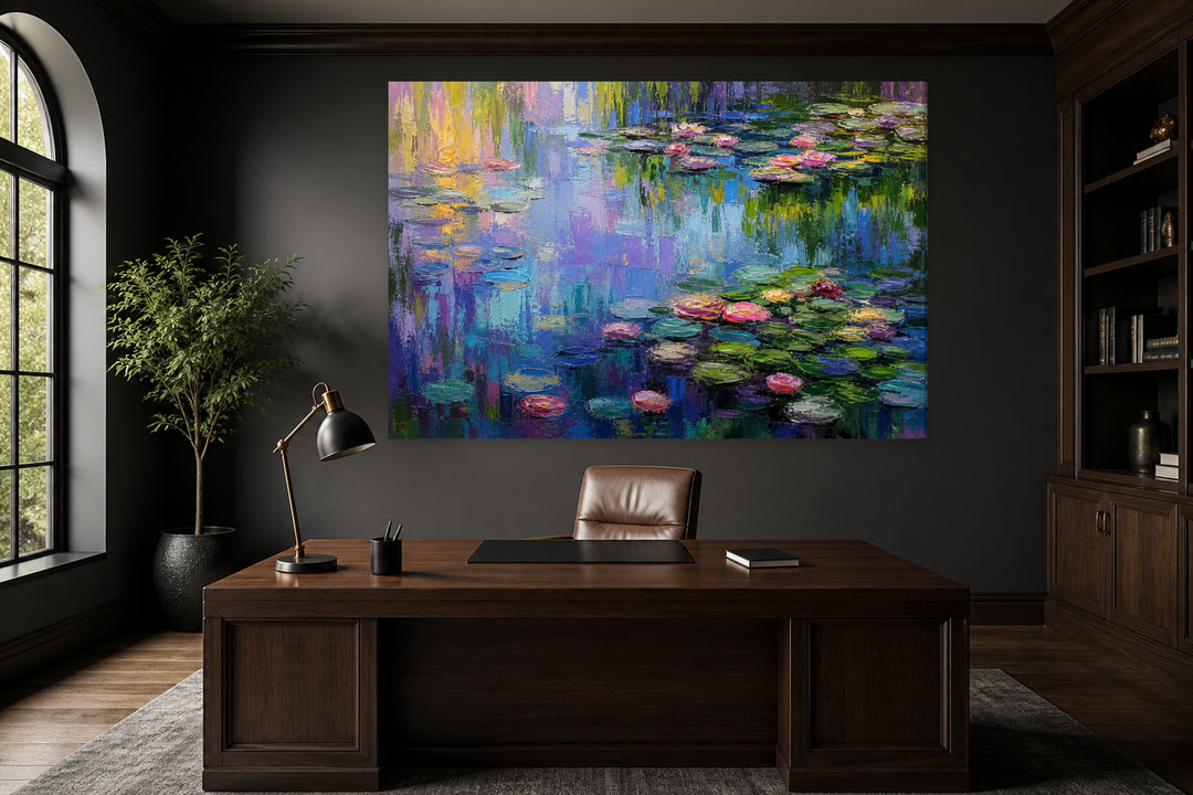 Stagno water lilies in Giverny - Claude Monet – interior view 1