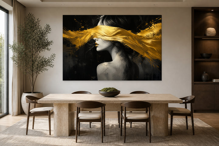 Veiled woman – interior view 2