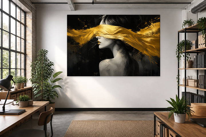 Veiled woman – interior view 3