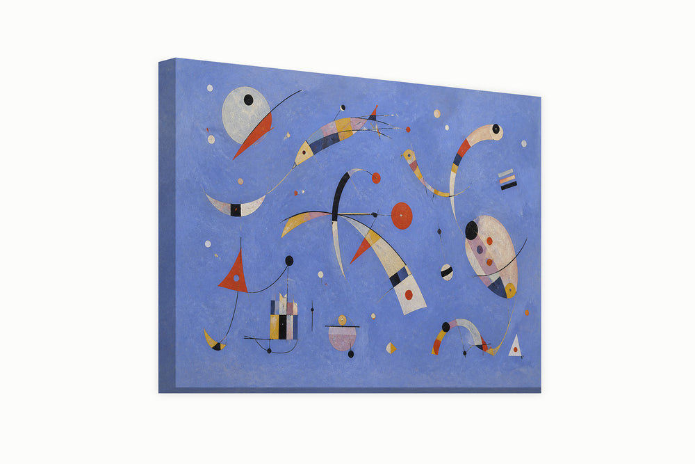 Blue sky - Vasilij Kandinsky – front view
