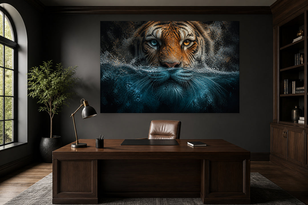 Tiger underwater – interior view 1