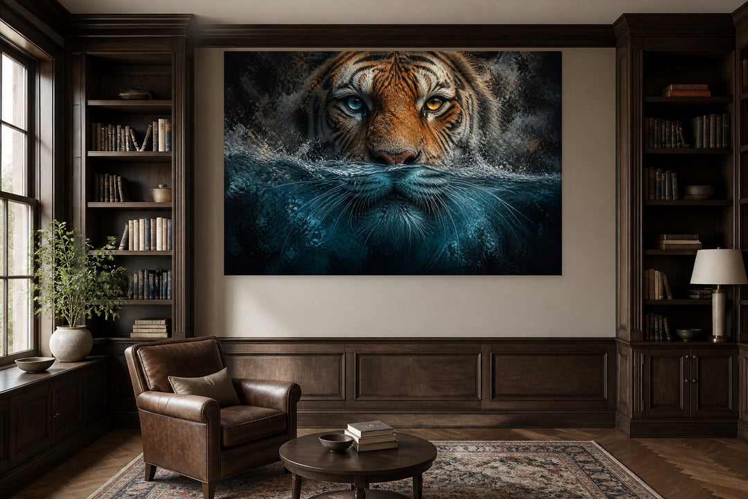 Tiger underwater – interior view 3