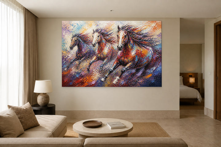 Horses galloping – interior view 3