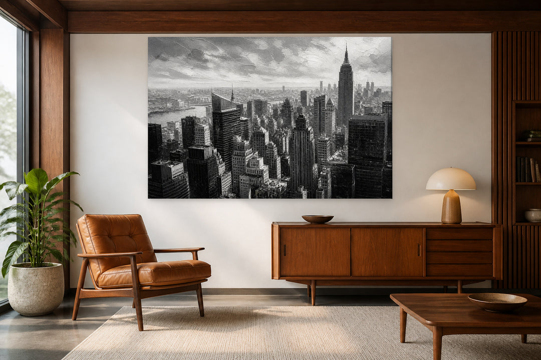 Black and White New York – interior view 2