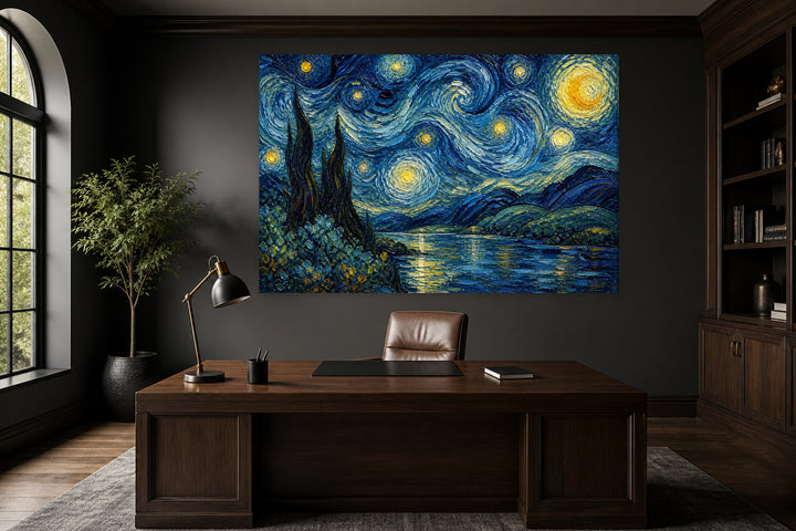 Starry night van gogh – interior view 1