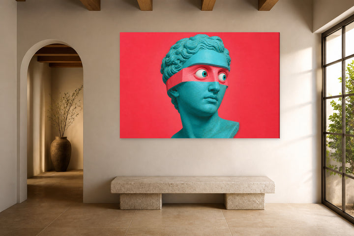 Roman bust - pop portrait – interior view 3