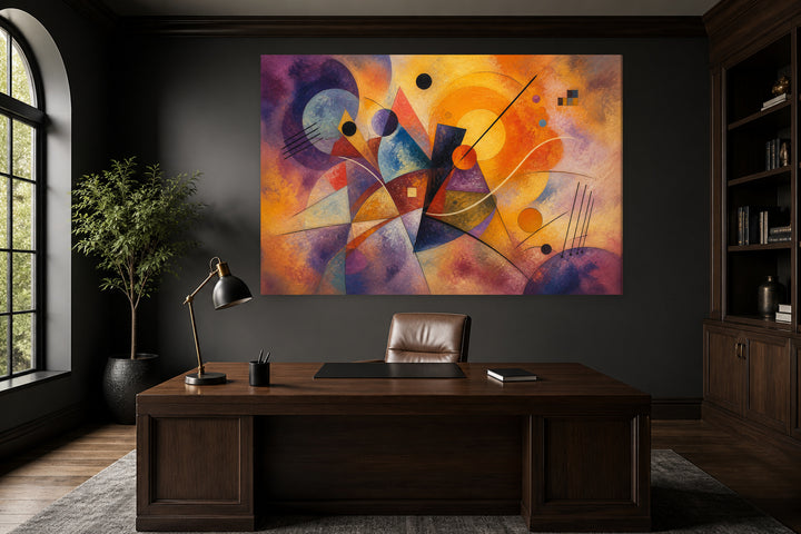 Colored abstractionism – interior view 1