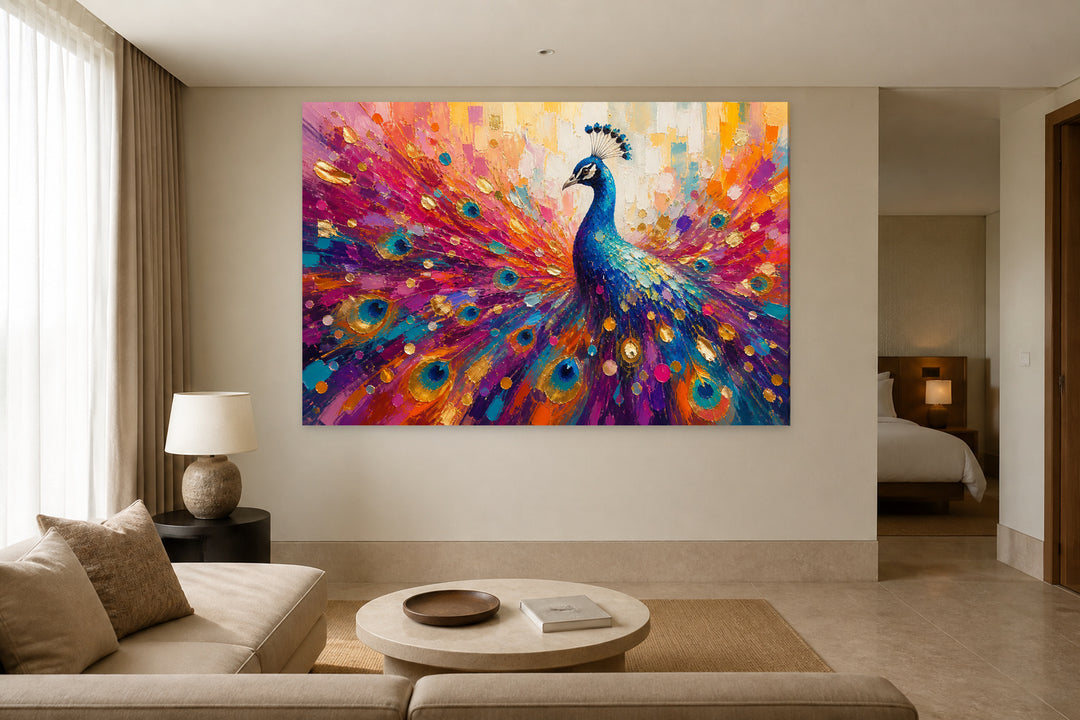 The magic of the peacock – interior view 3