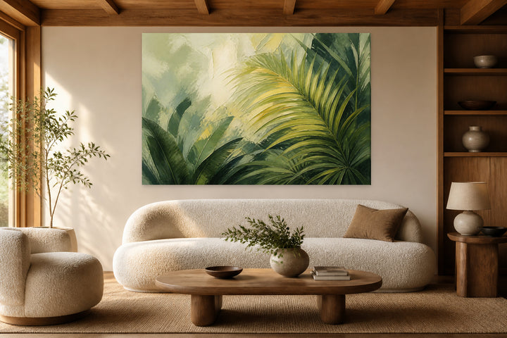 Palm leaf – interior view 1