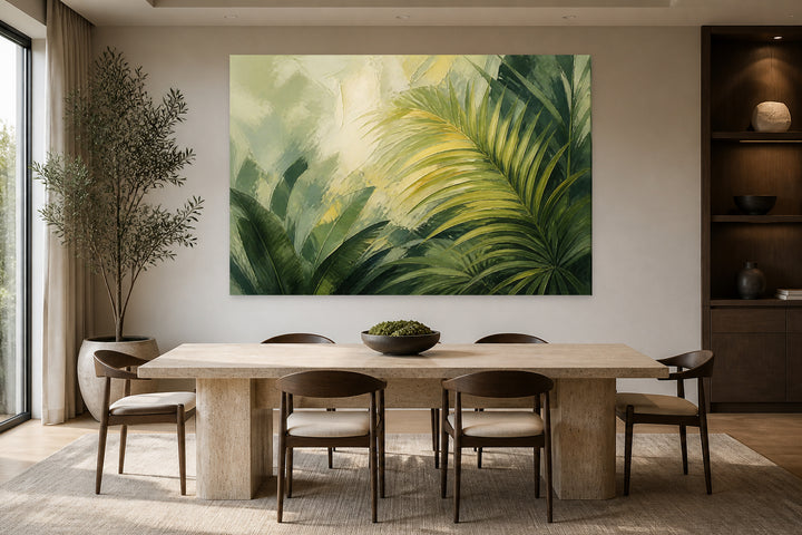 Palm leaf – interior view 2