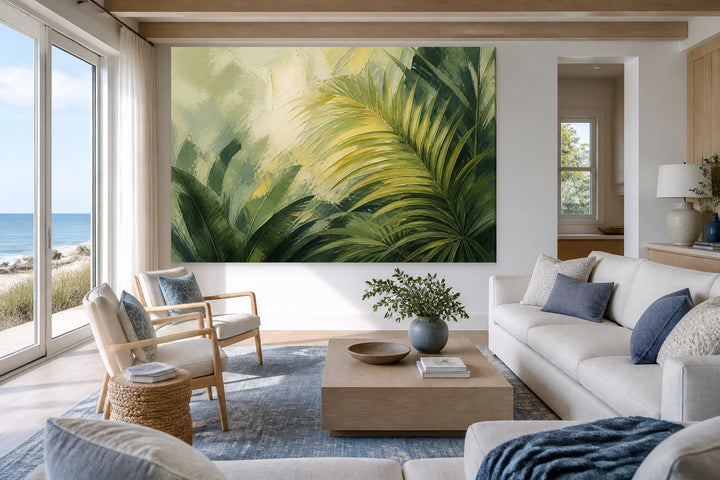 Palm leaf – interior view 3