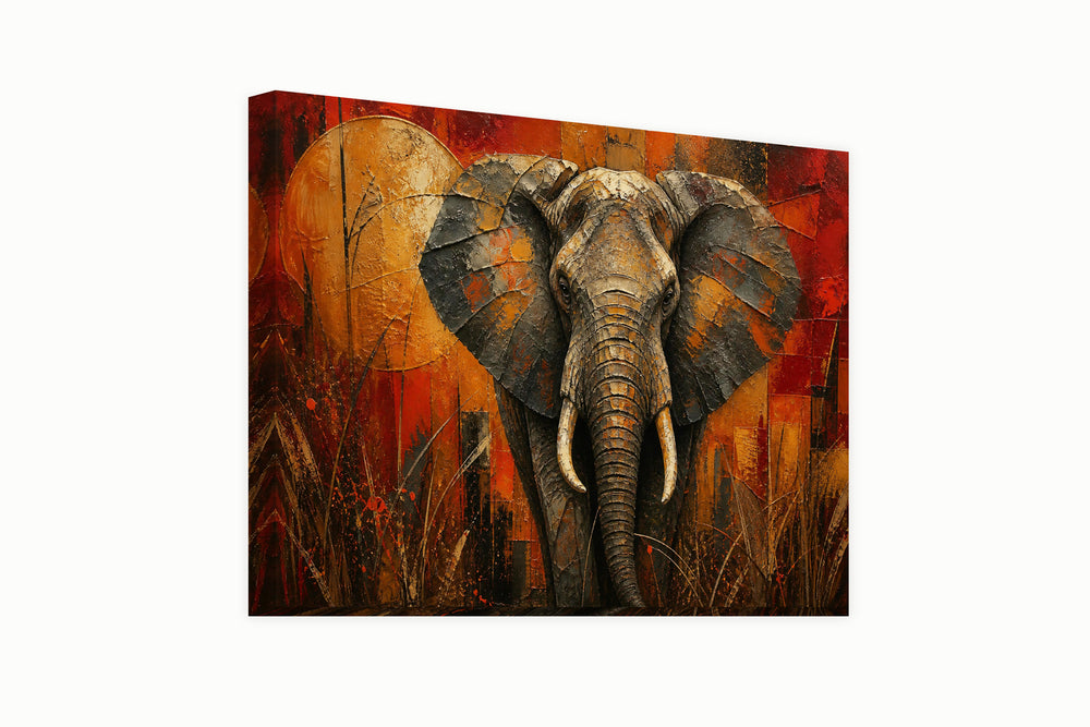 African elephant – front view