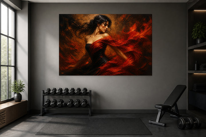 Passionate woman – interior view 1