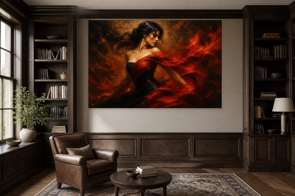 Passionate woman