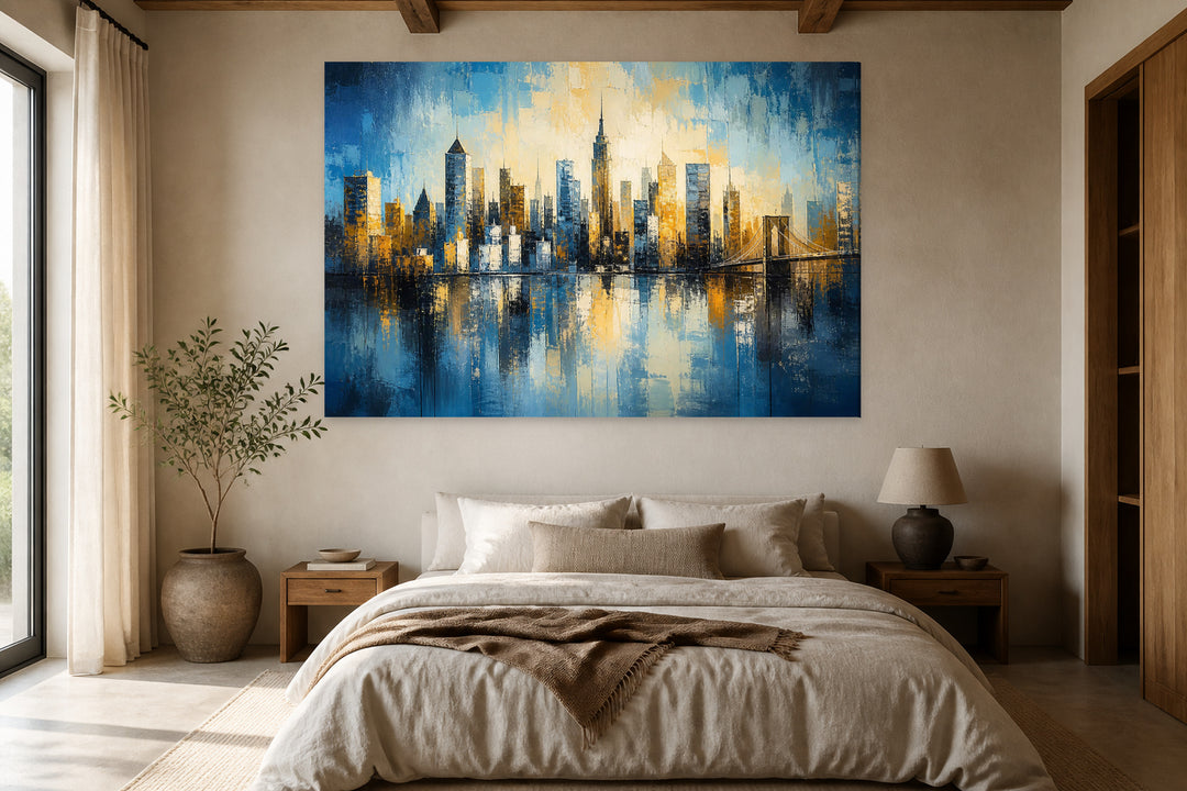 View of the city of New York – interior view 2