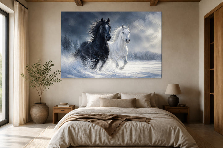Horses together – interior view 2