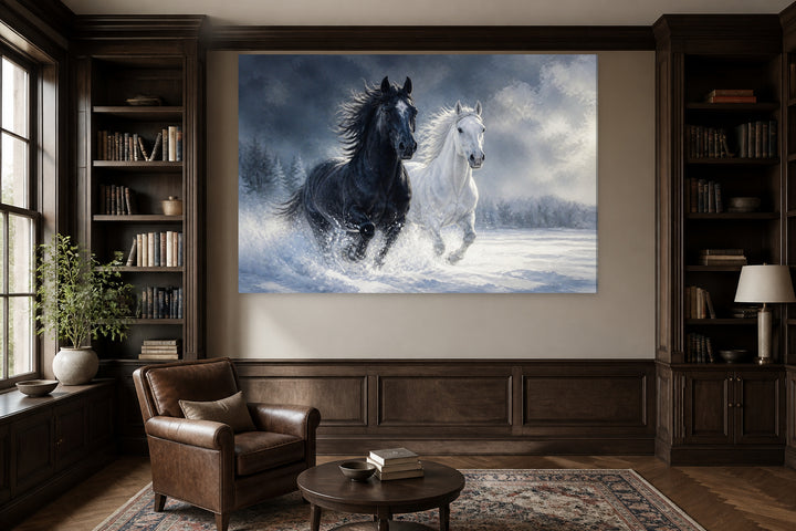 Horses together – interior view 3