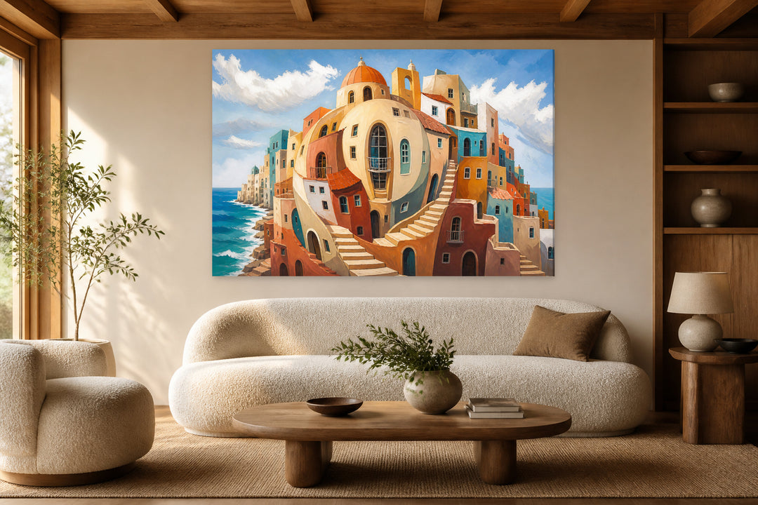 Distortion of houses – interior view 1