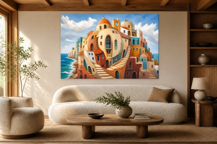 Distortion of houses – interior view 1