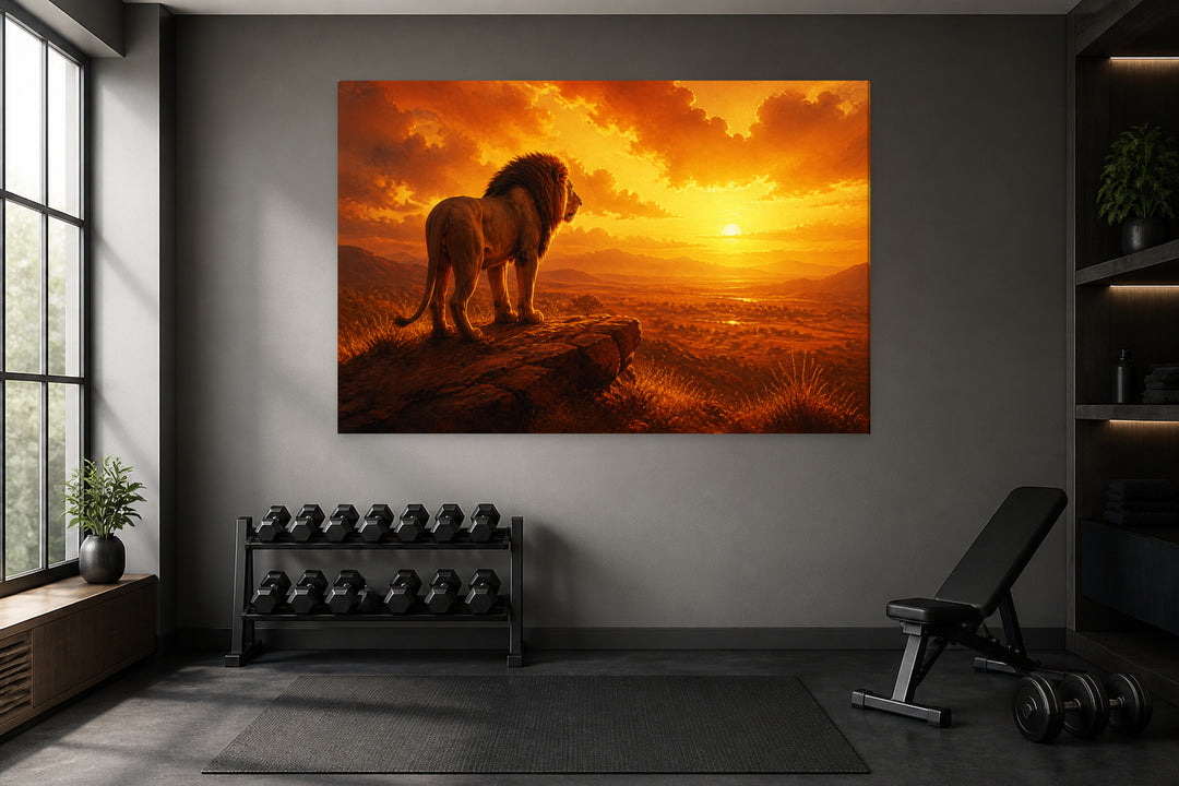 King lion — Edition 2 – interior view 1