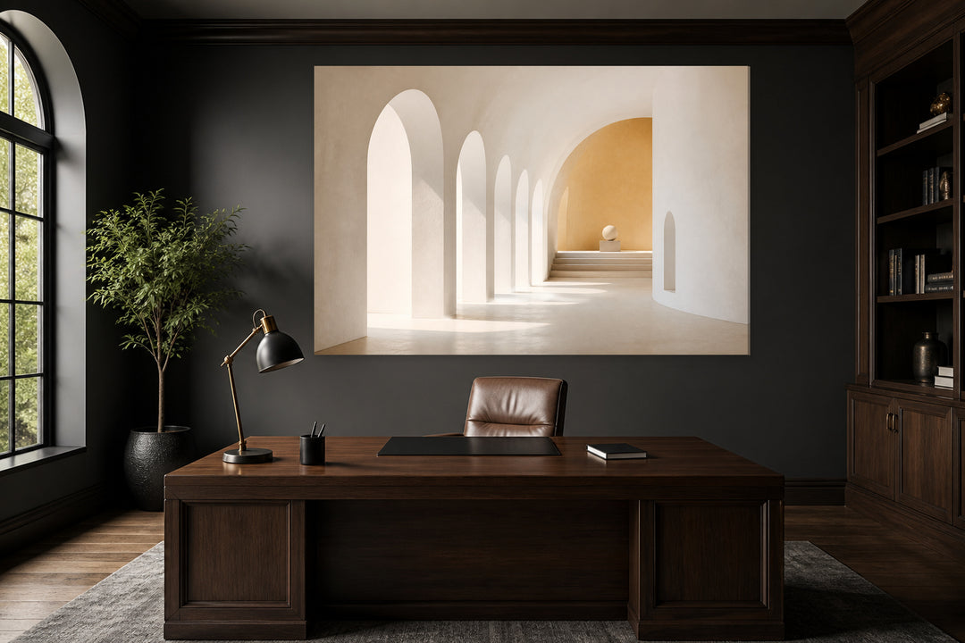 Contemporary white – interior view 1