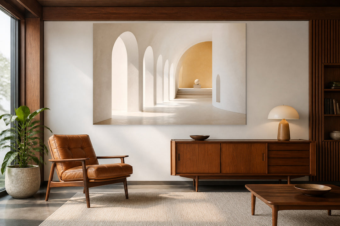 Contemporary white – interior view 2