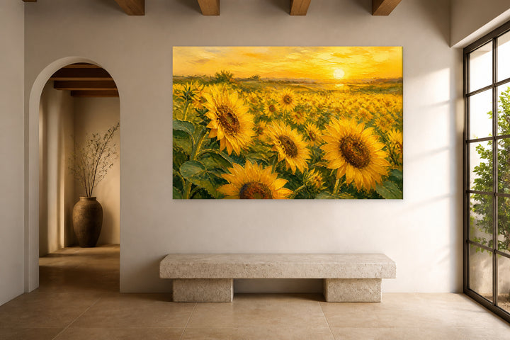 Sunflowers – interior view 3