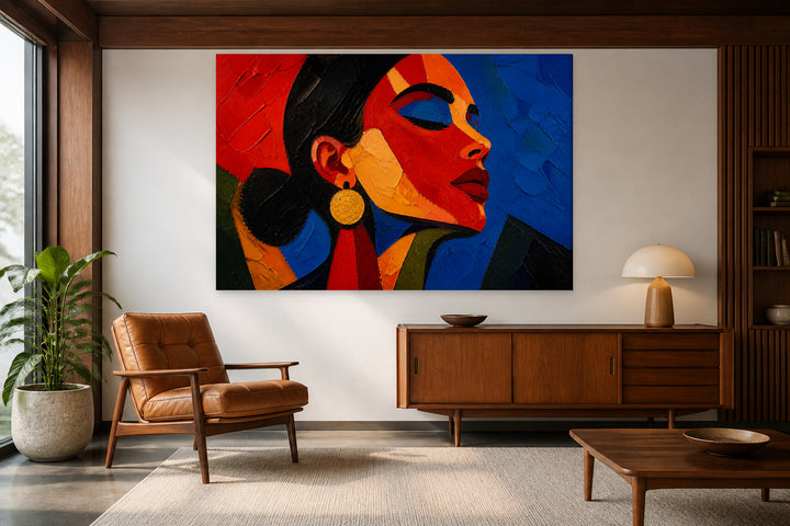 Look Abstract in Red – interior view 2