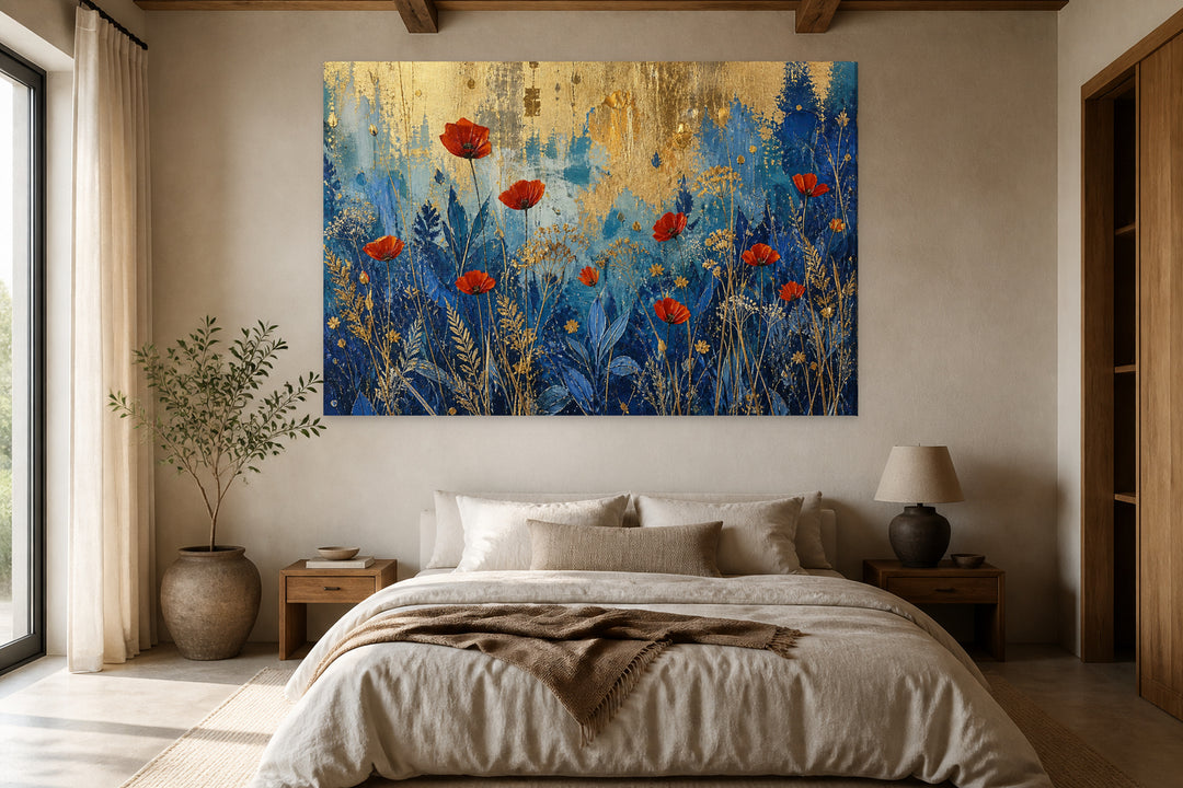Papaveri Rossi nel Sea Cobalt – interior view 2