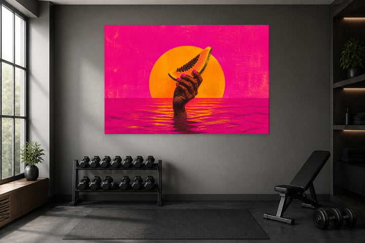 Greeting to the Sun in the Middle of the Sea (Copy) – interior view 1