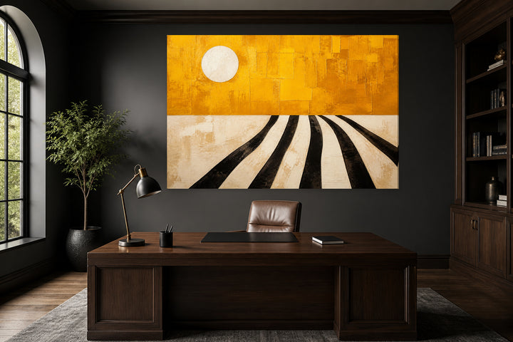 Stripes & Ochre – interior view 1
