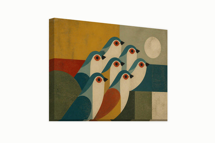 Flock in Geometry – front view