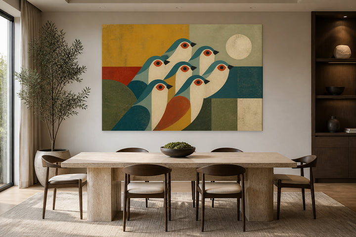 Flock in Geometry – interior view 2