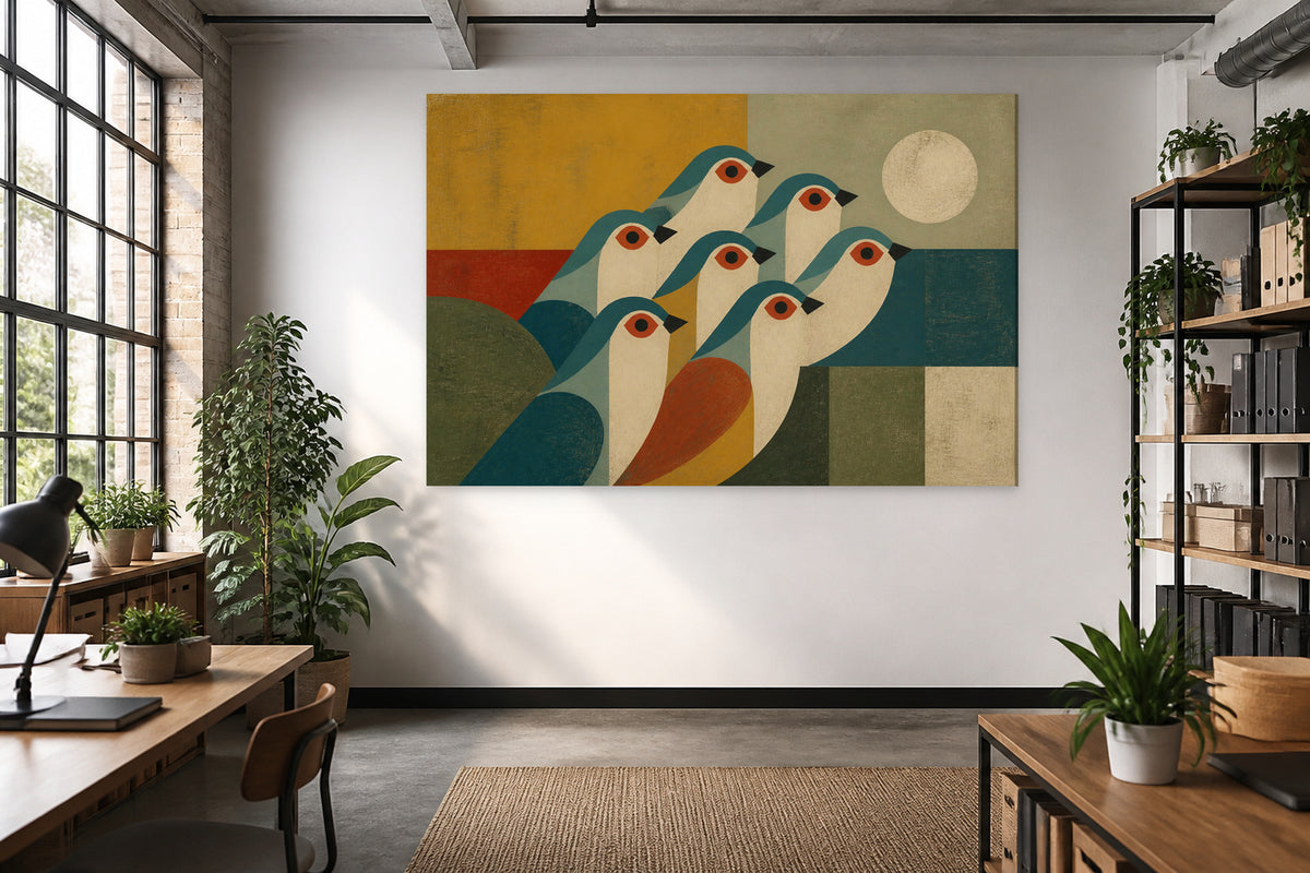 Flock in Geometry