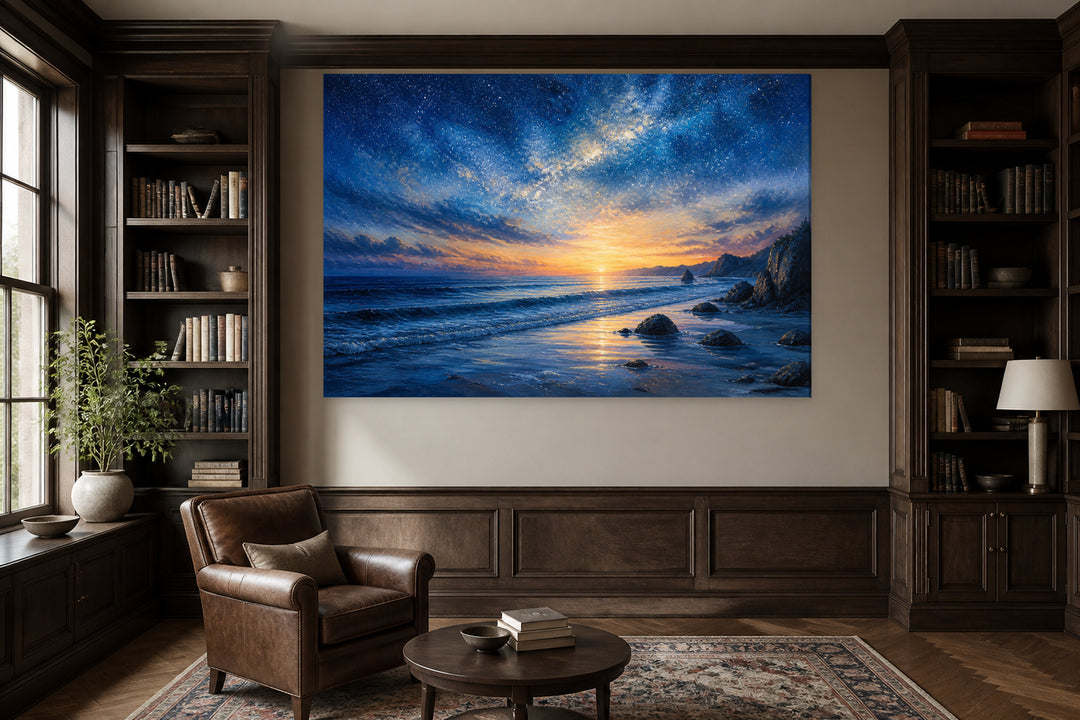 Sea and beach at dawn — Edition 2 – interior view 3