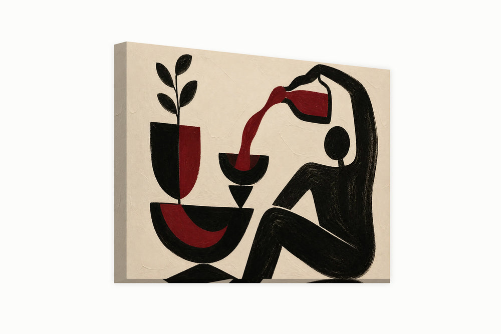 The Art of Pouring – front view
