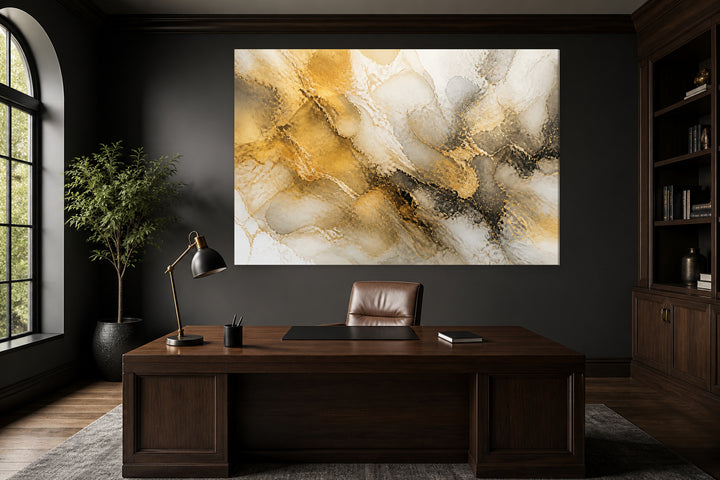 Marmo giallo e grigio – interior view 1
