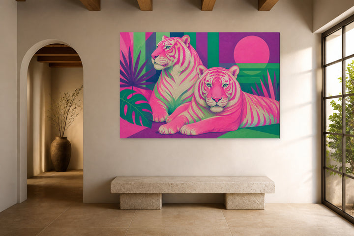 Vintage tigers fluo – interior view 3