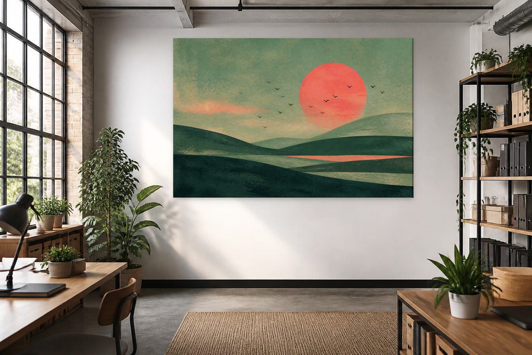 Tramonto sul verde – interior view 3