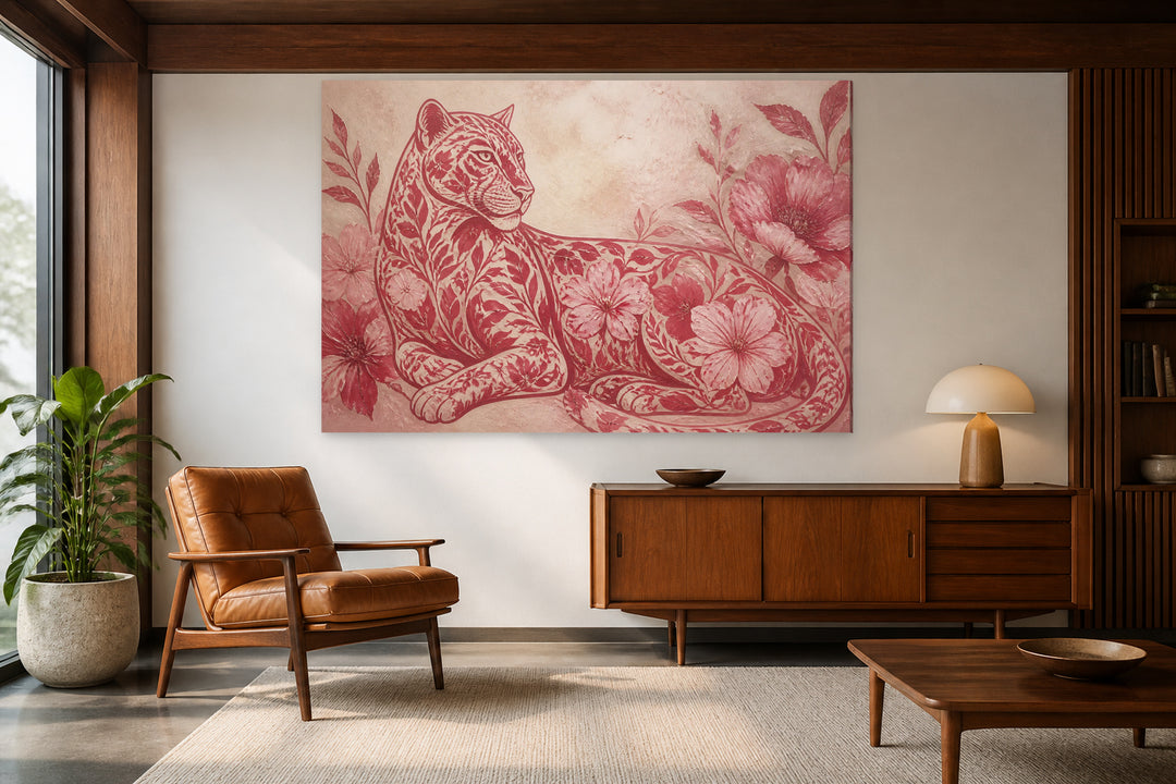 Panther flower – interior view 2