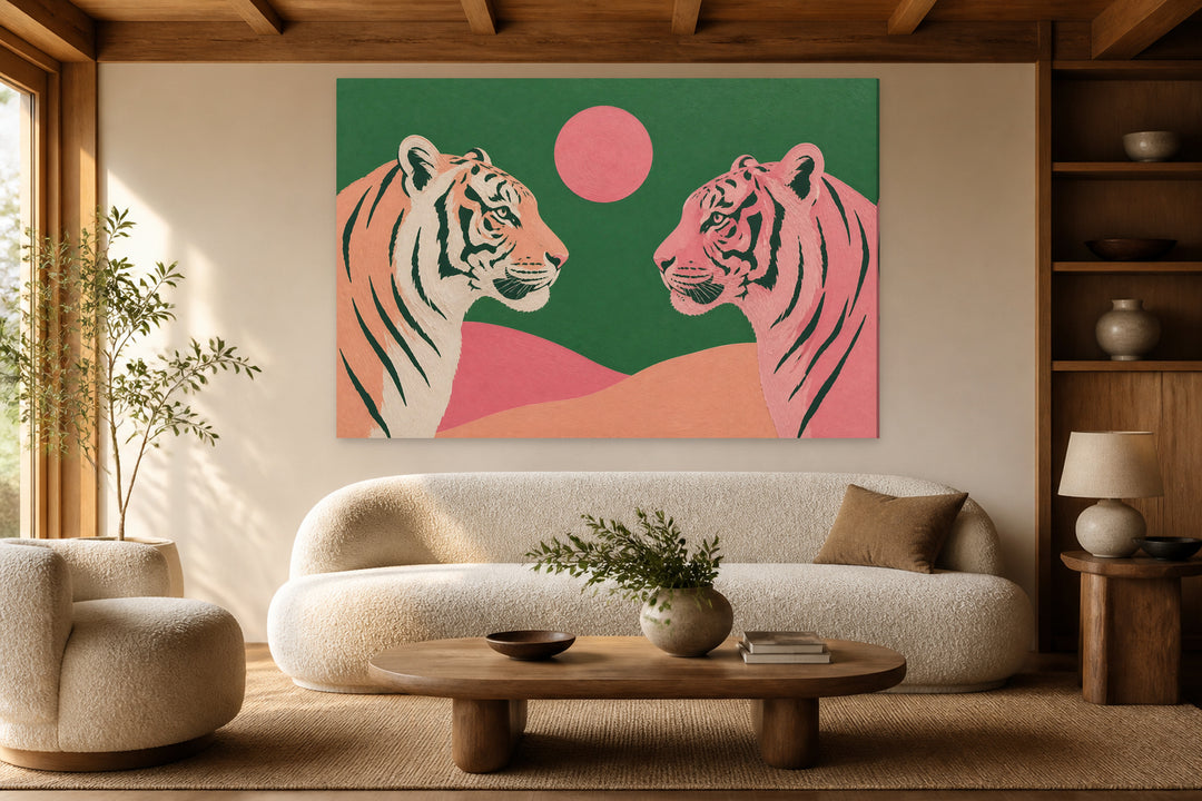 Face to Face tiger pink – interior view 1