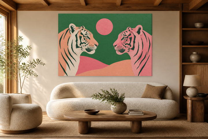 Face to Face tiger pink – interior view 1