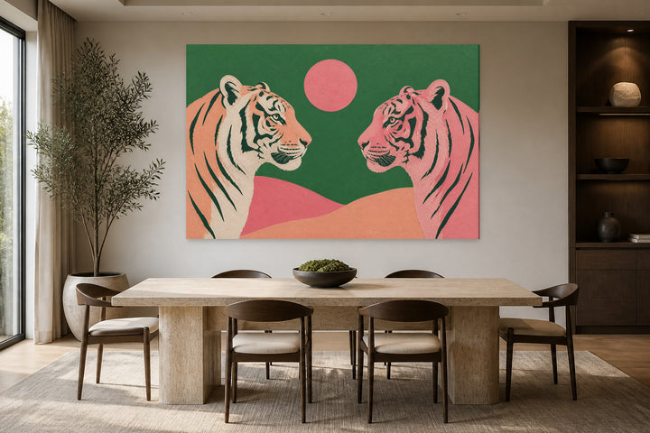Face to Face tiger pink – interior view 2