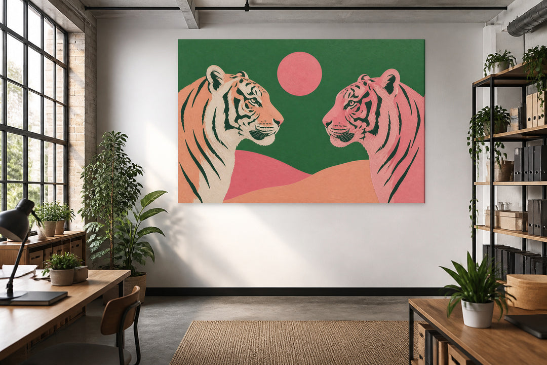 Face to Face tiger pink – interior view 3