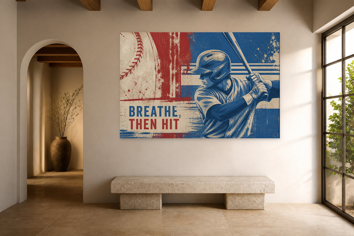 Breathe, then hit