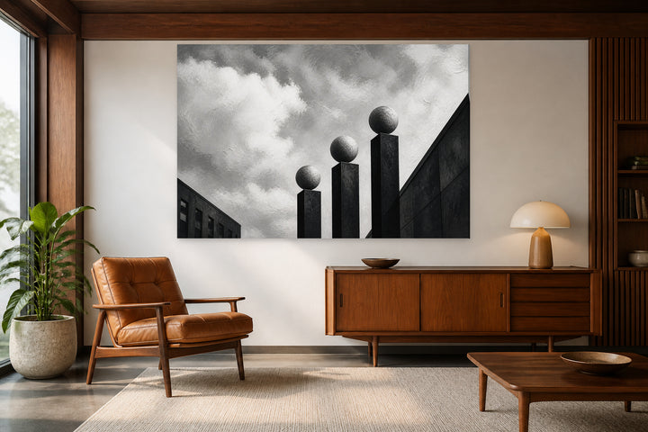 Three points of silence – interior view 2